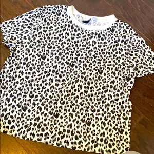 Cheetah print shirt
